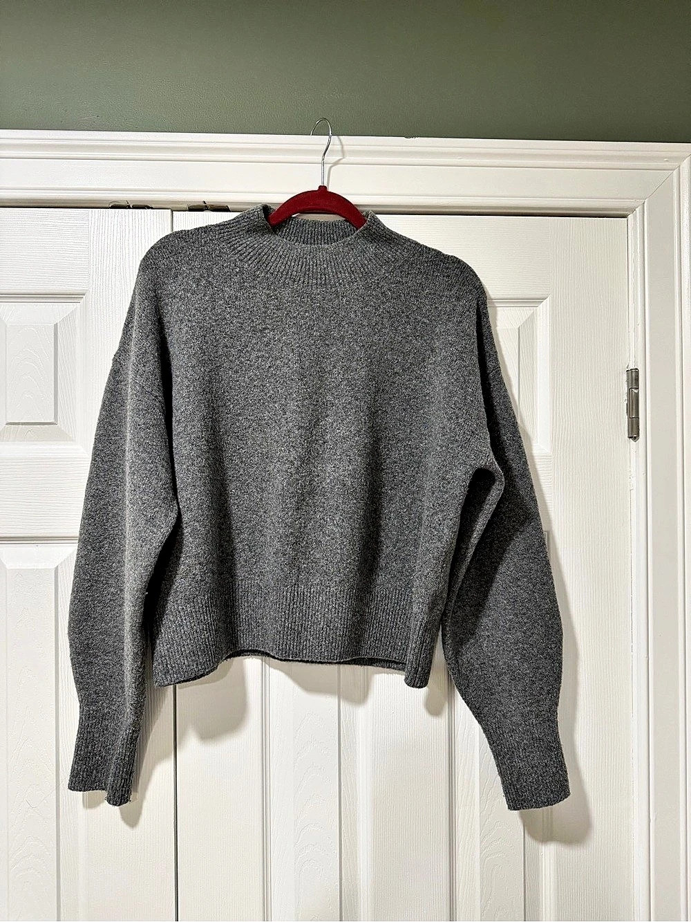 & Other Stories Mock Neck Sweater